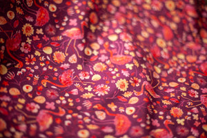 flamingo Subhashini Narayanan Fabric