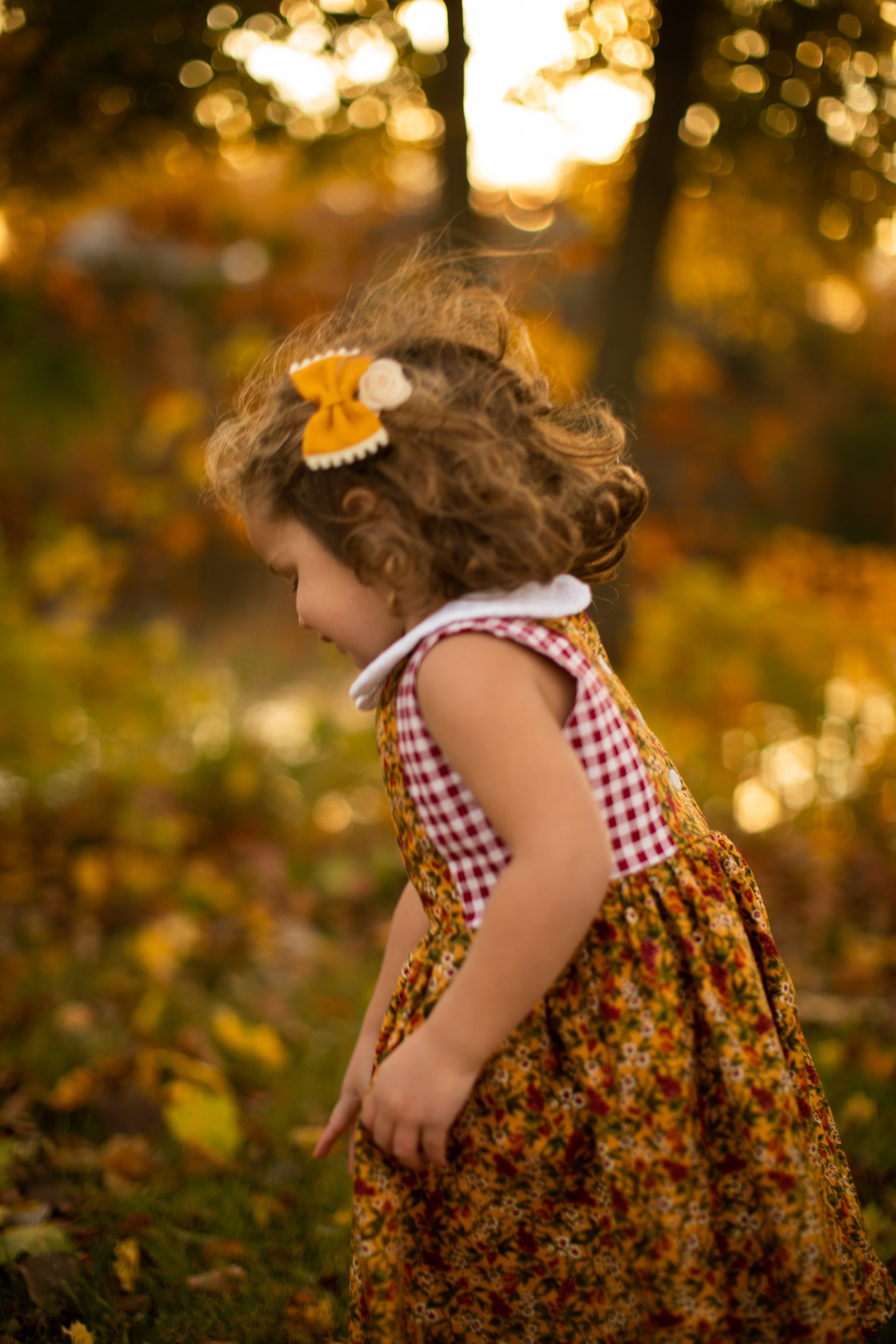 cute cotton fall dress