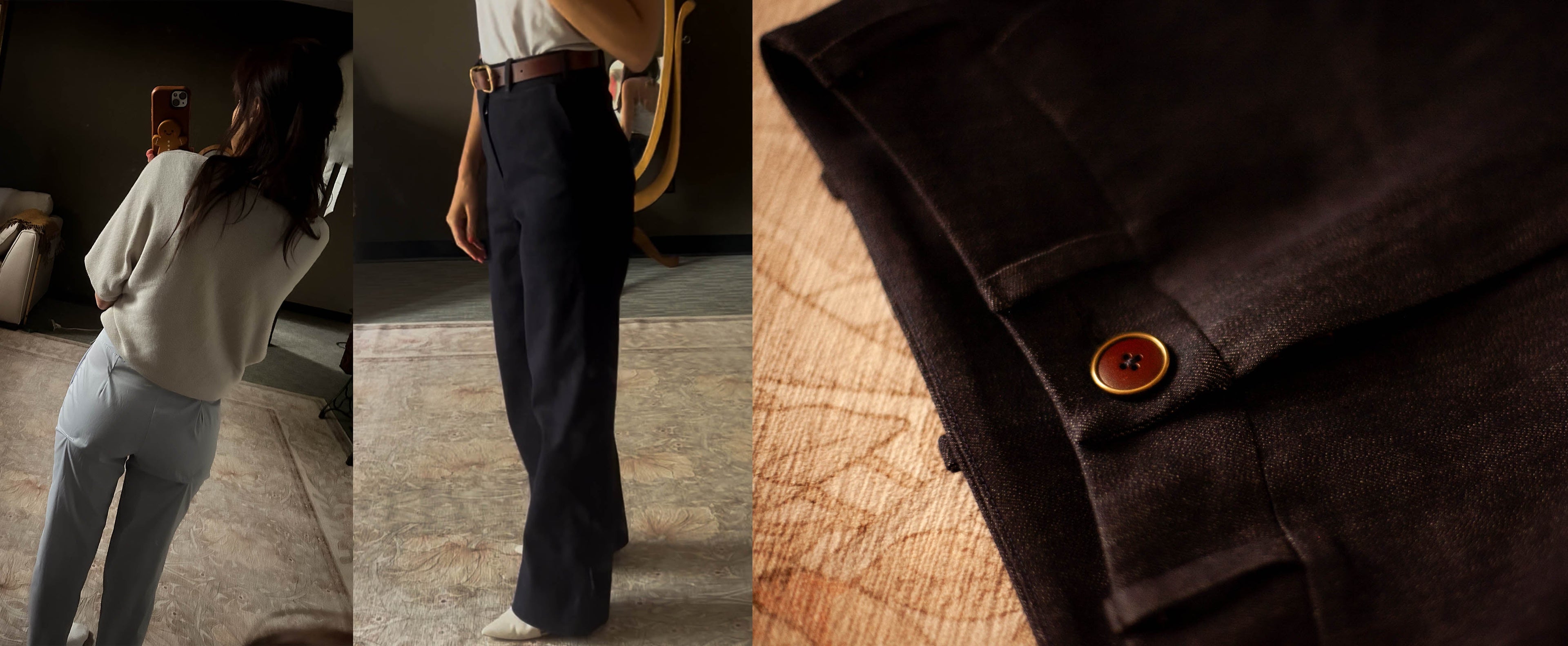 perfect tailored high waisted trouser