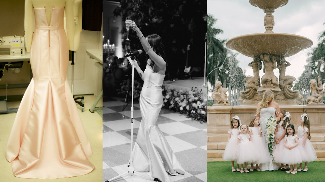 custom maid of honor dress