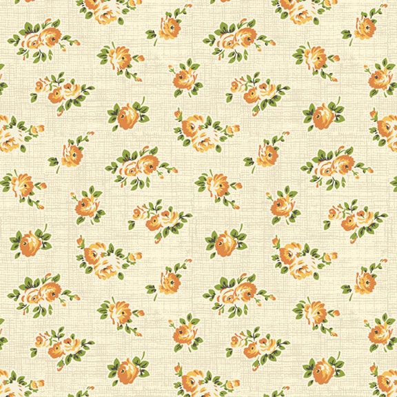 vintage floral fabric