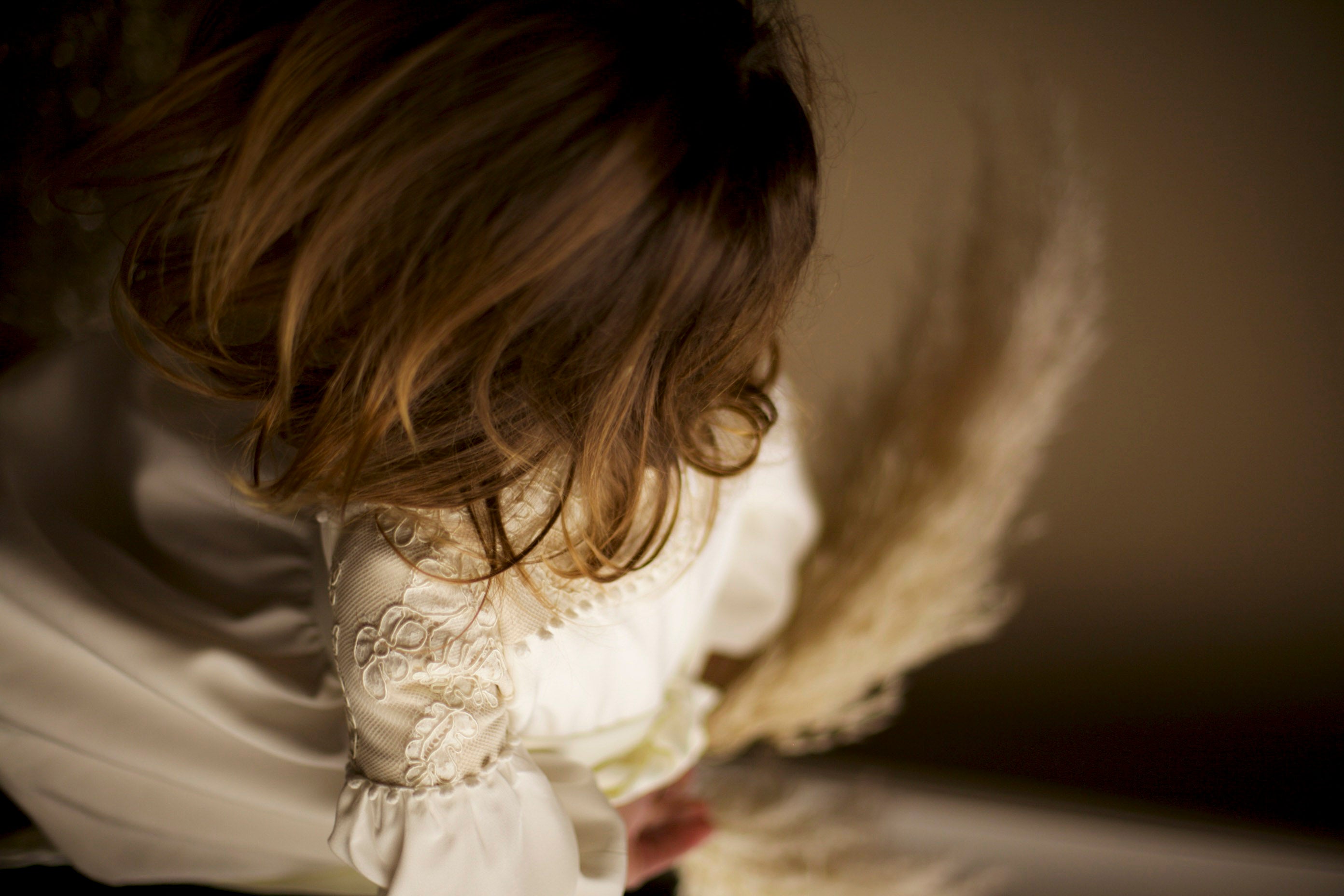 ukrainian flower girl dress