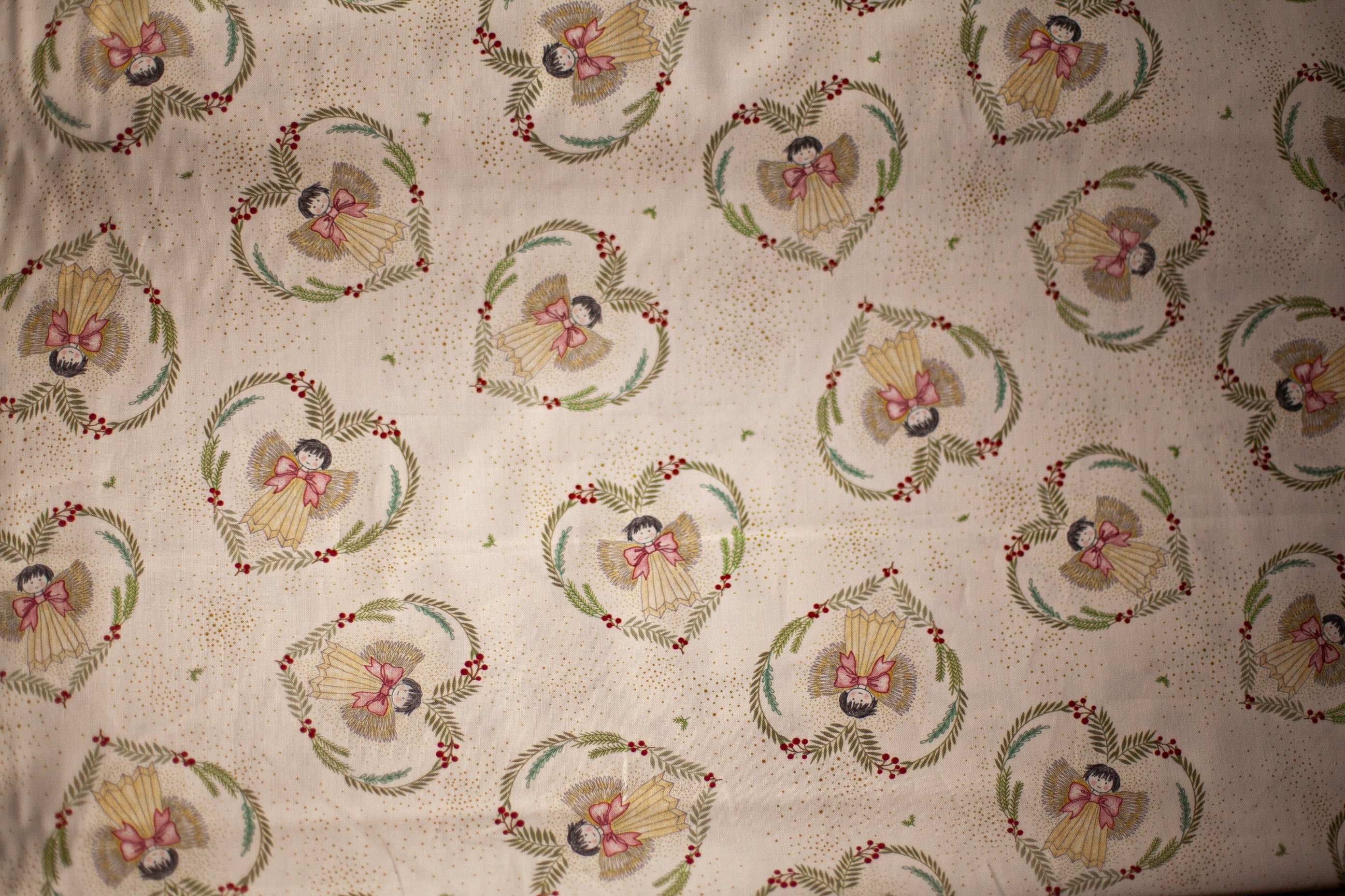 vintage angel fabric