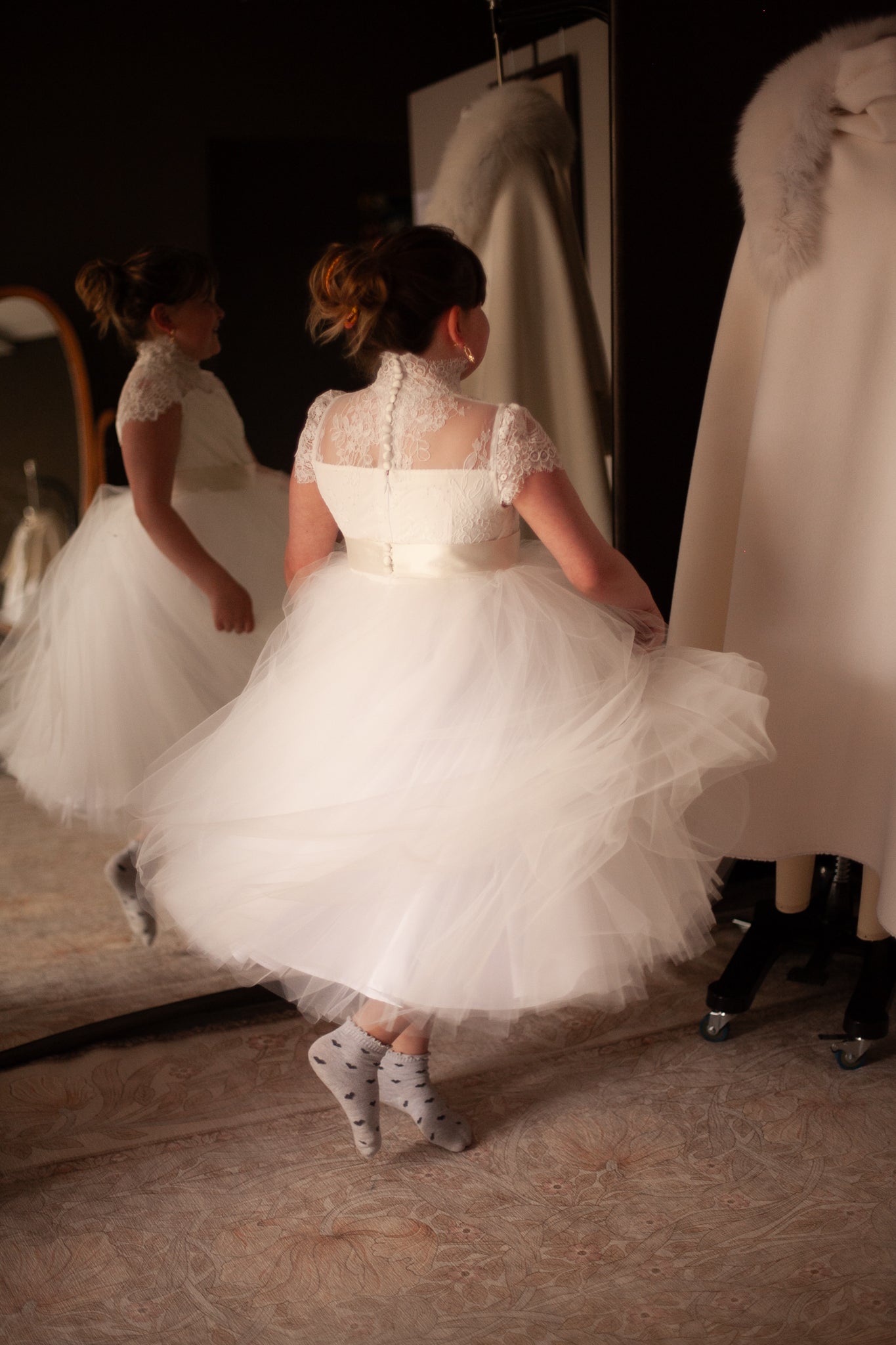 couture communion dress