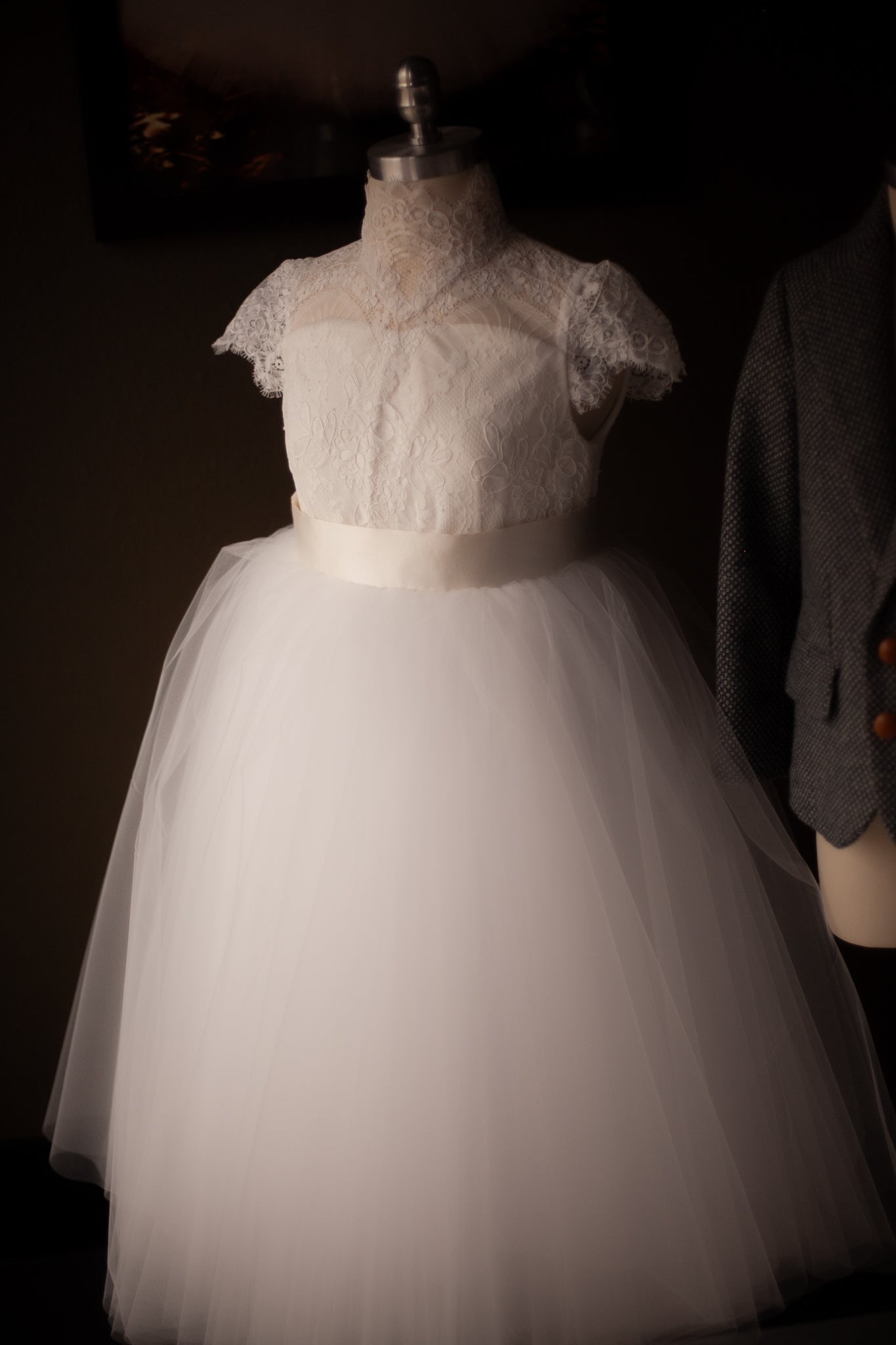 white bat mitzvah dress