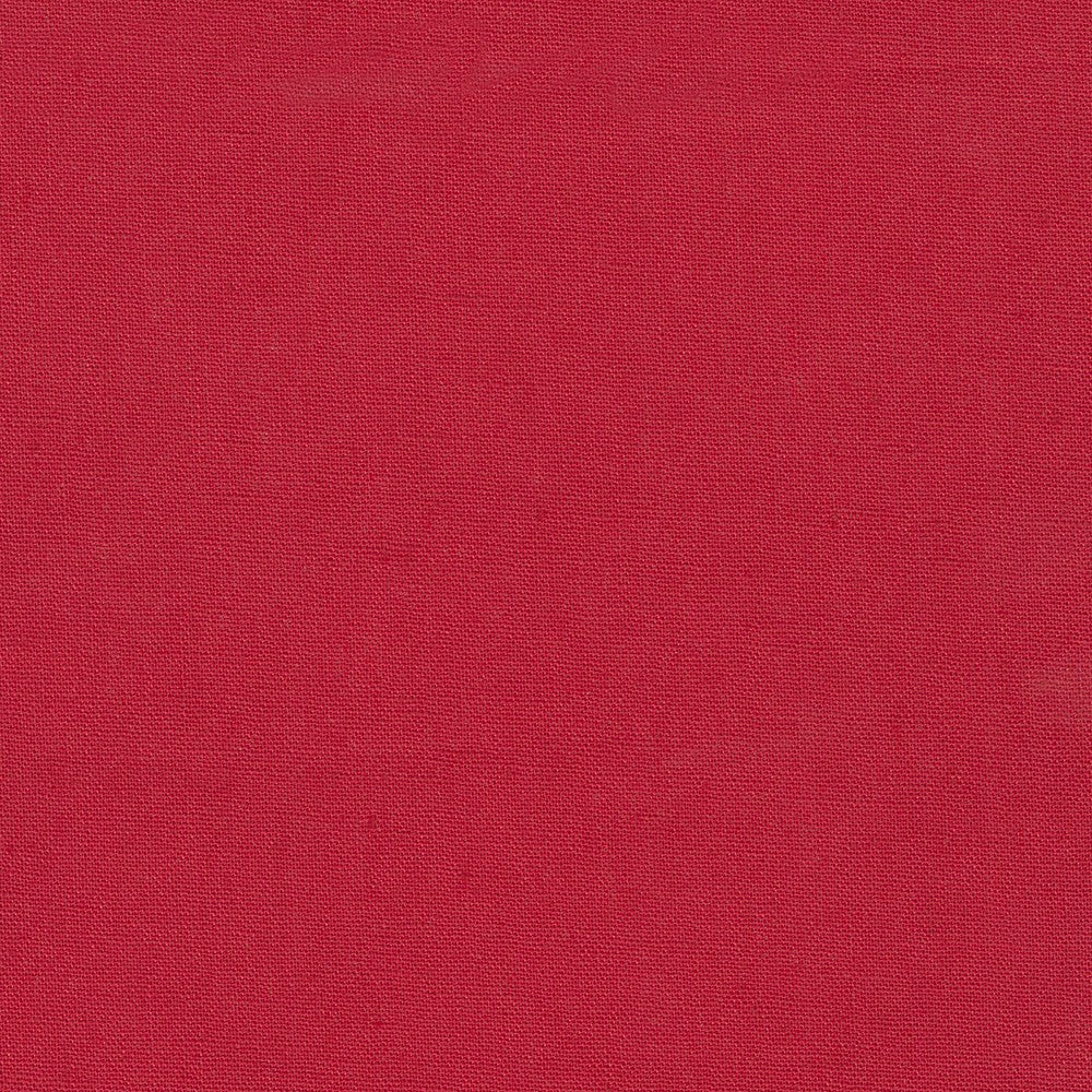 Crimson Essex Cotton Linen
