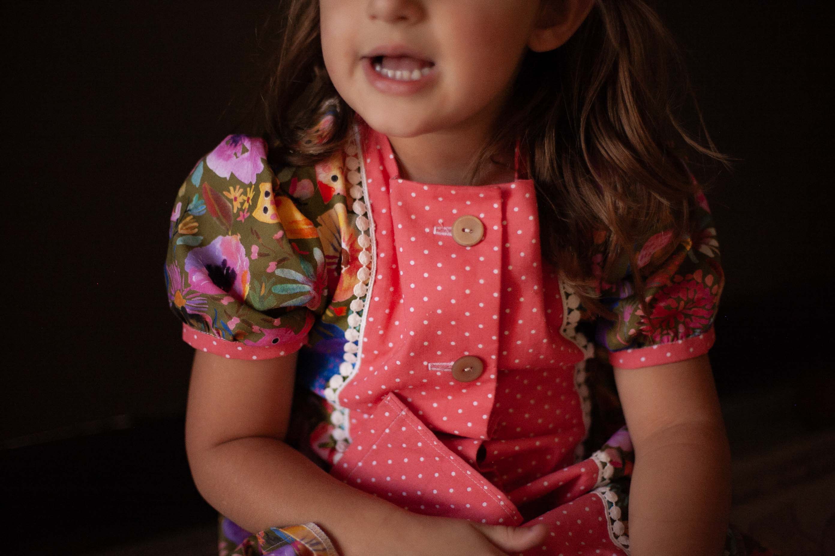 girls cat dress