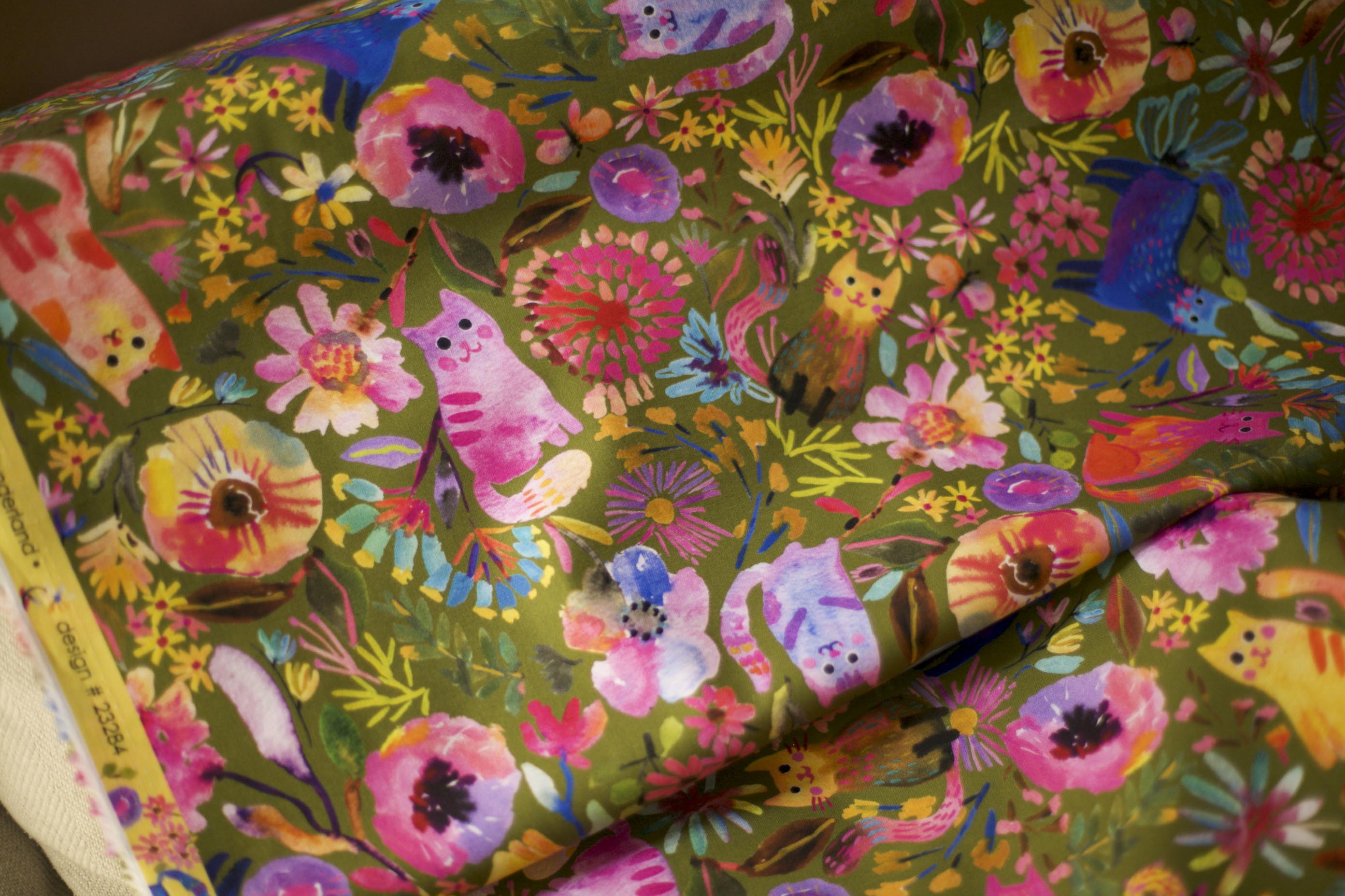 cat fabric