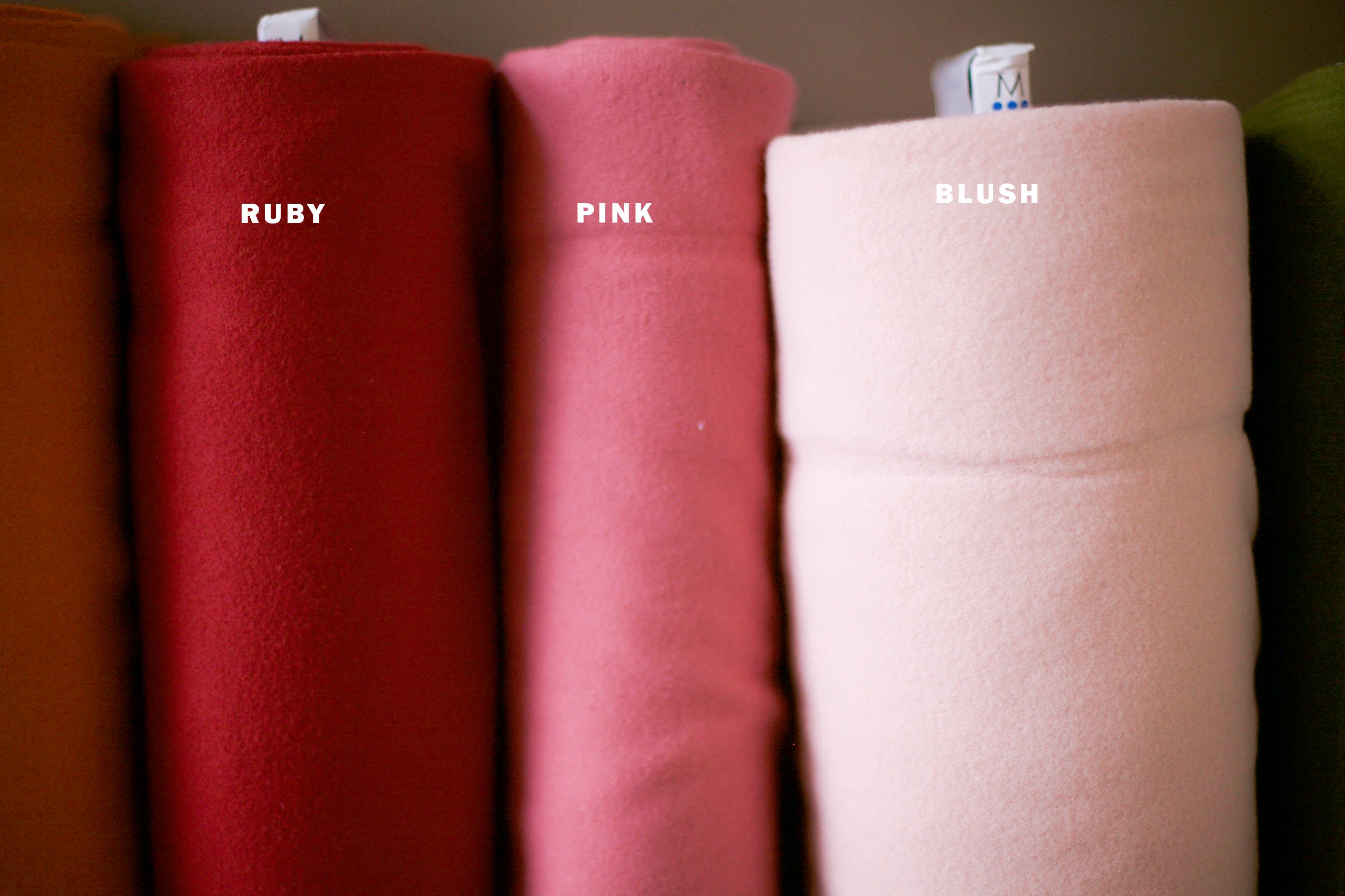 barbie pink wool fabric