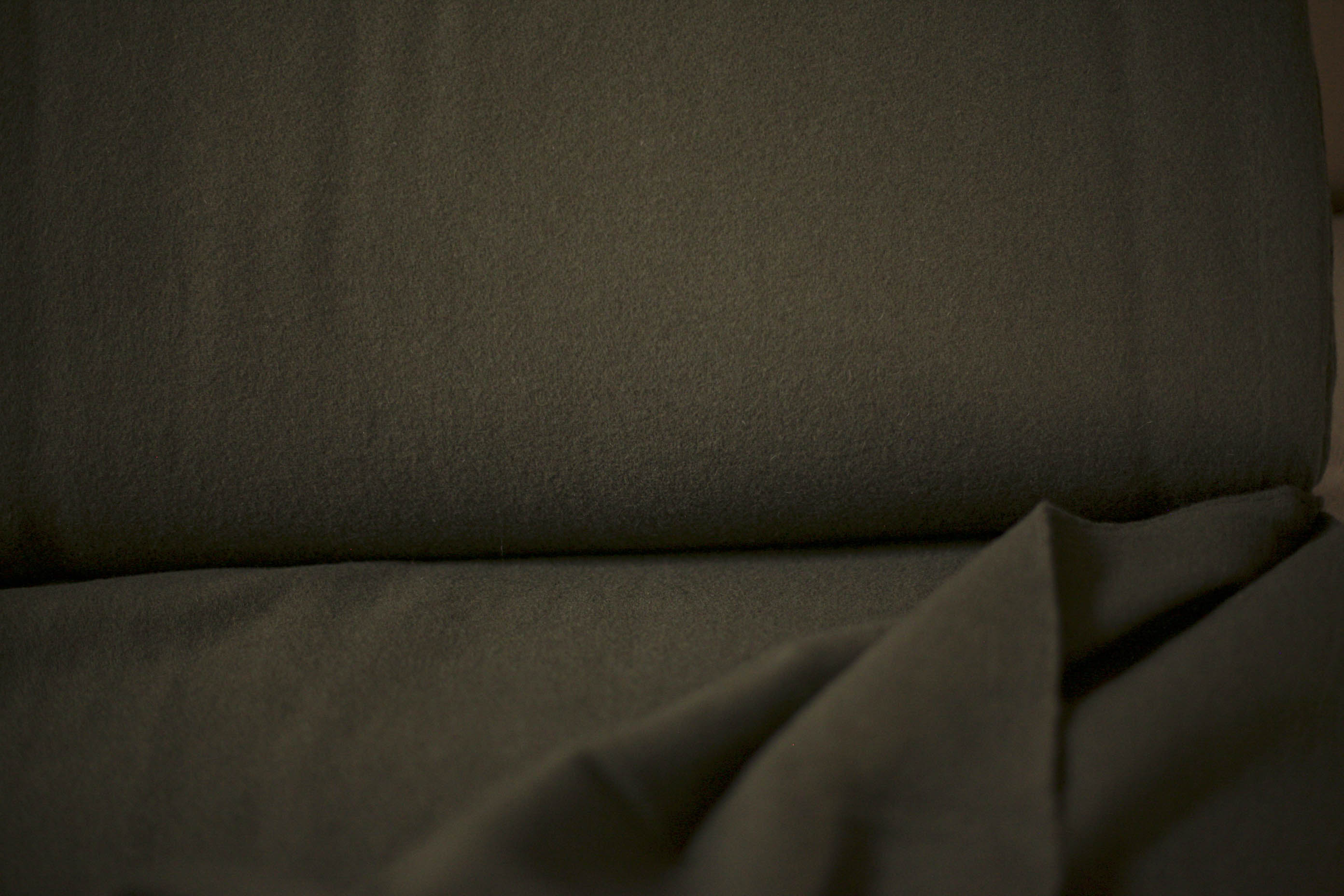 moss green wool fabric