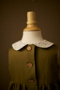 Fall dress for girls green
