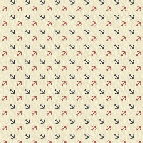 Mini Anchors Fabric