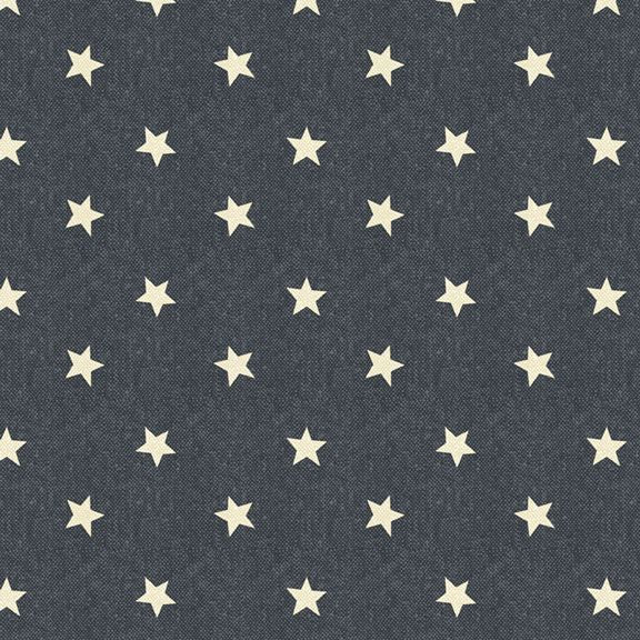 Navy Stars Fabric
