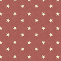 Red Stars Fabric