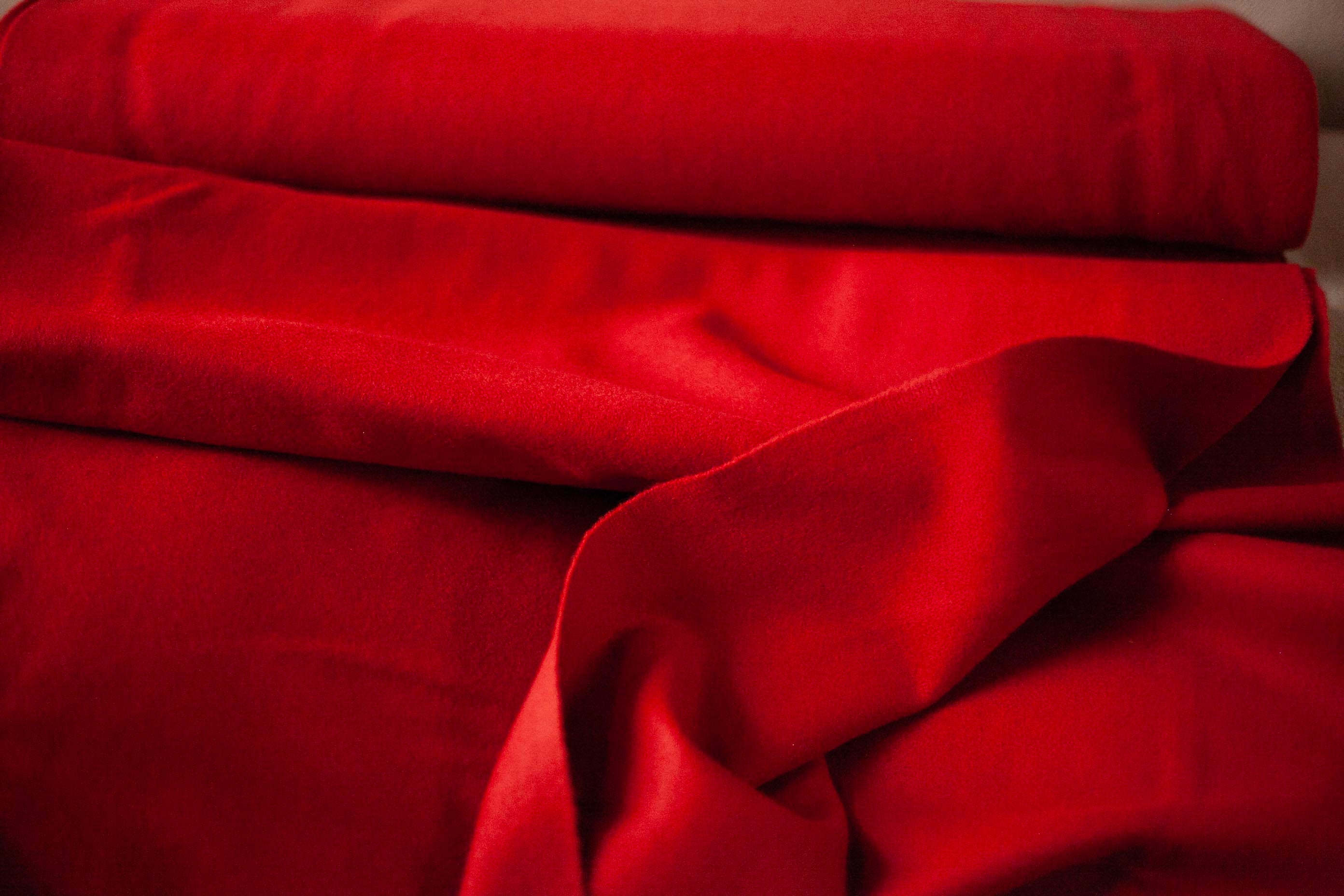 ruby red wool