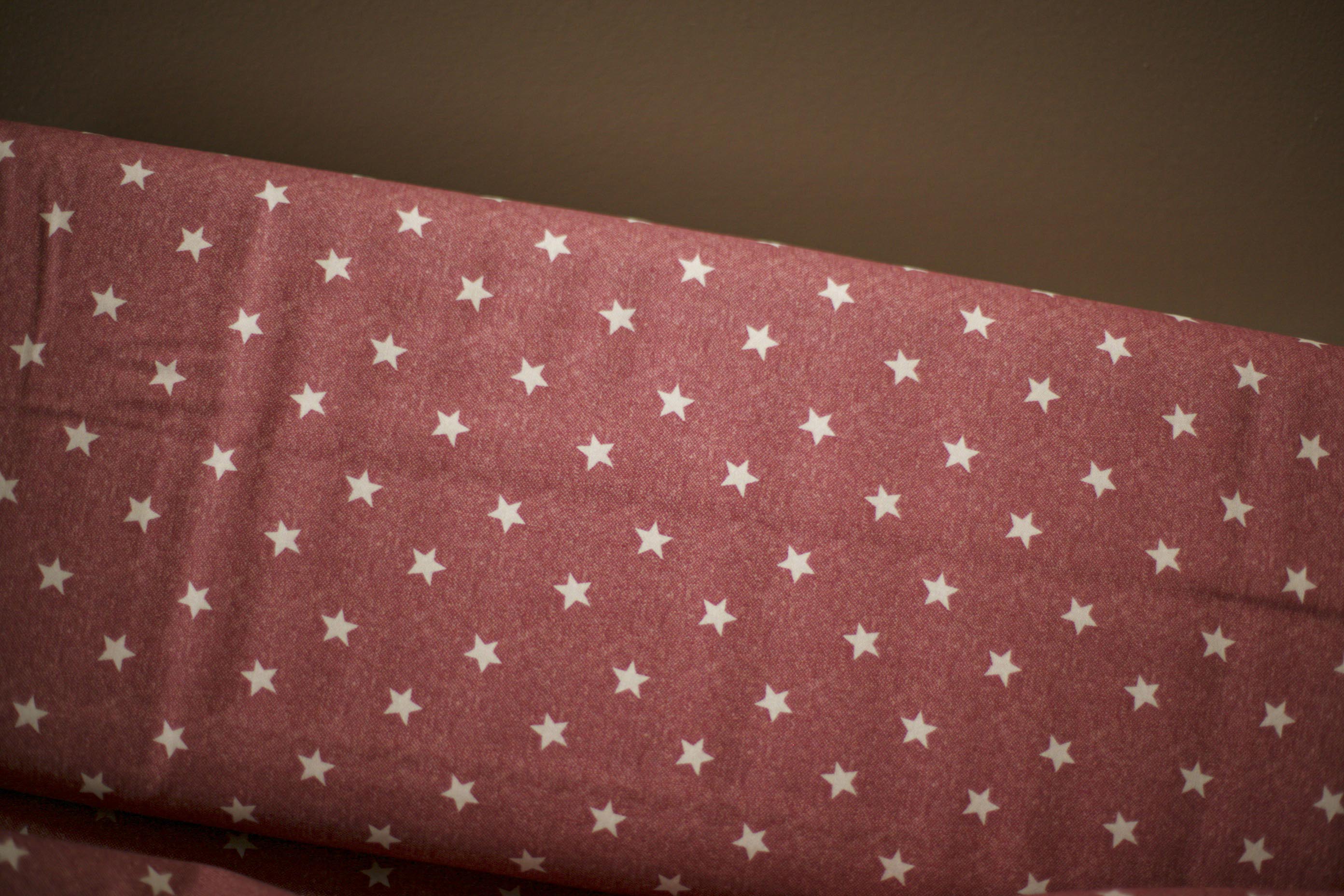 Red Stars Fabric