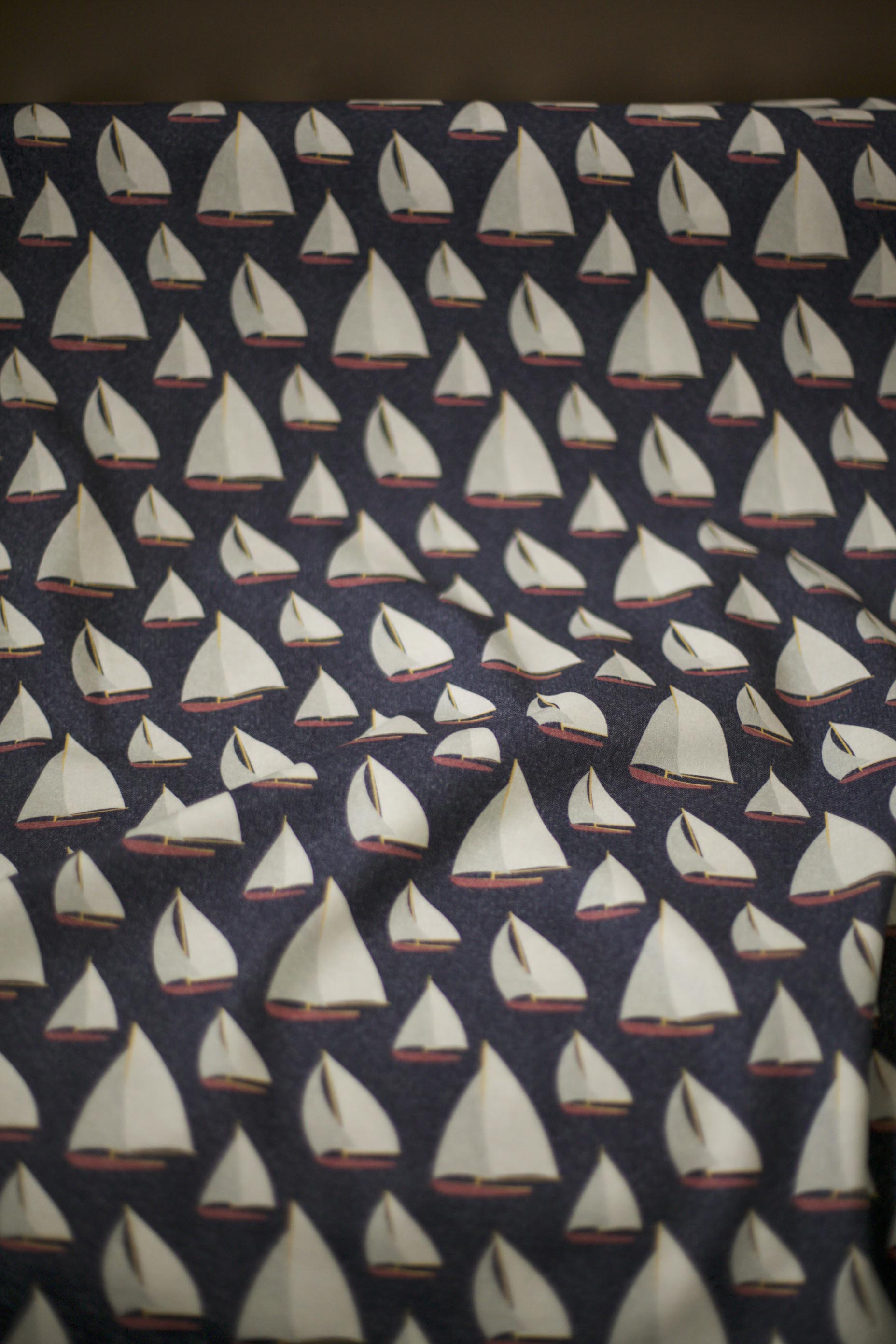 Sail Boat Fabric