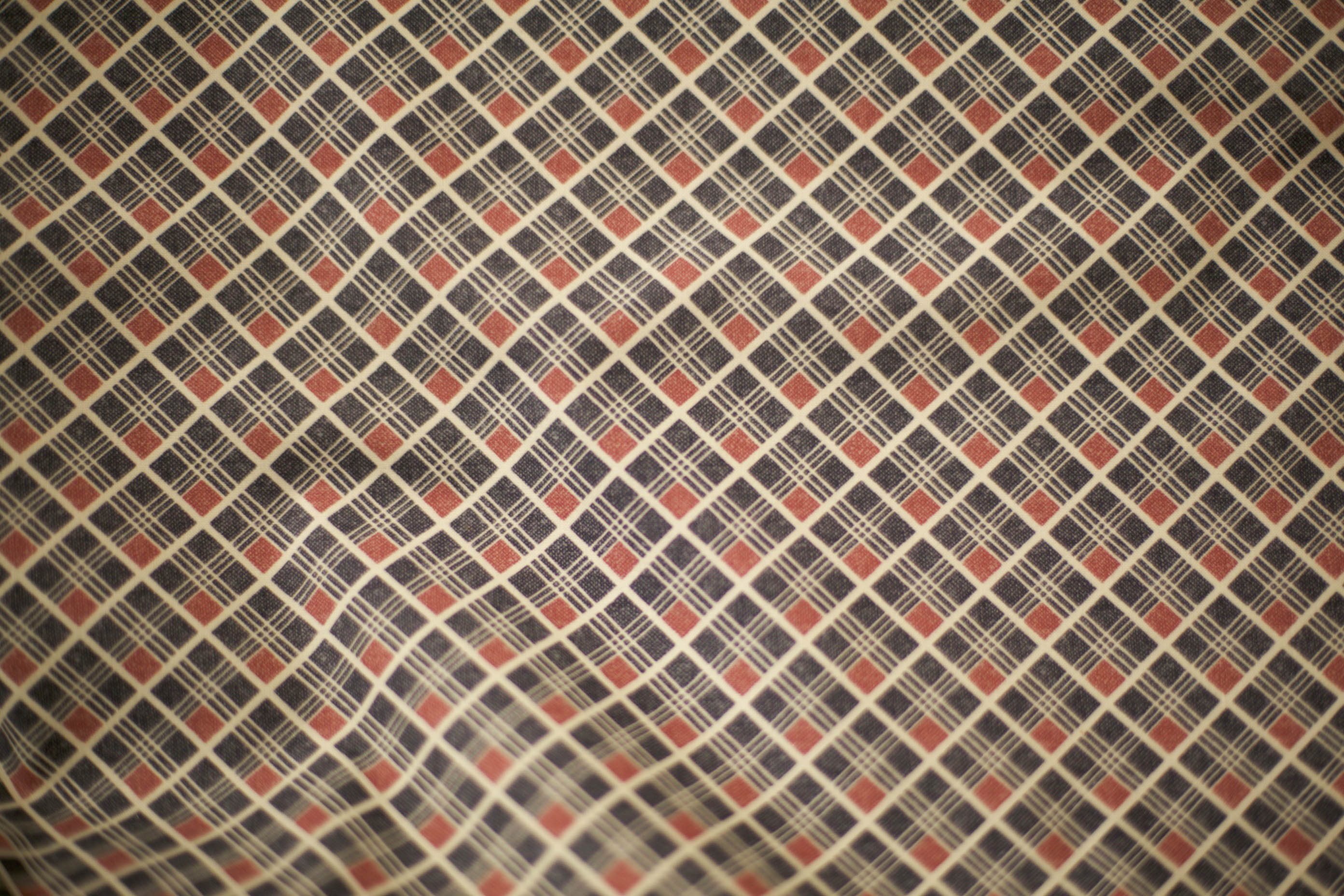 Retro Plaid Fabric