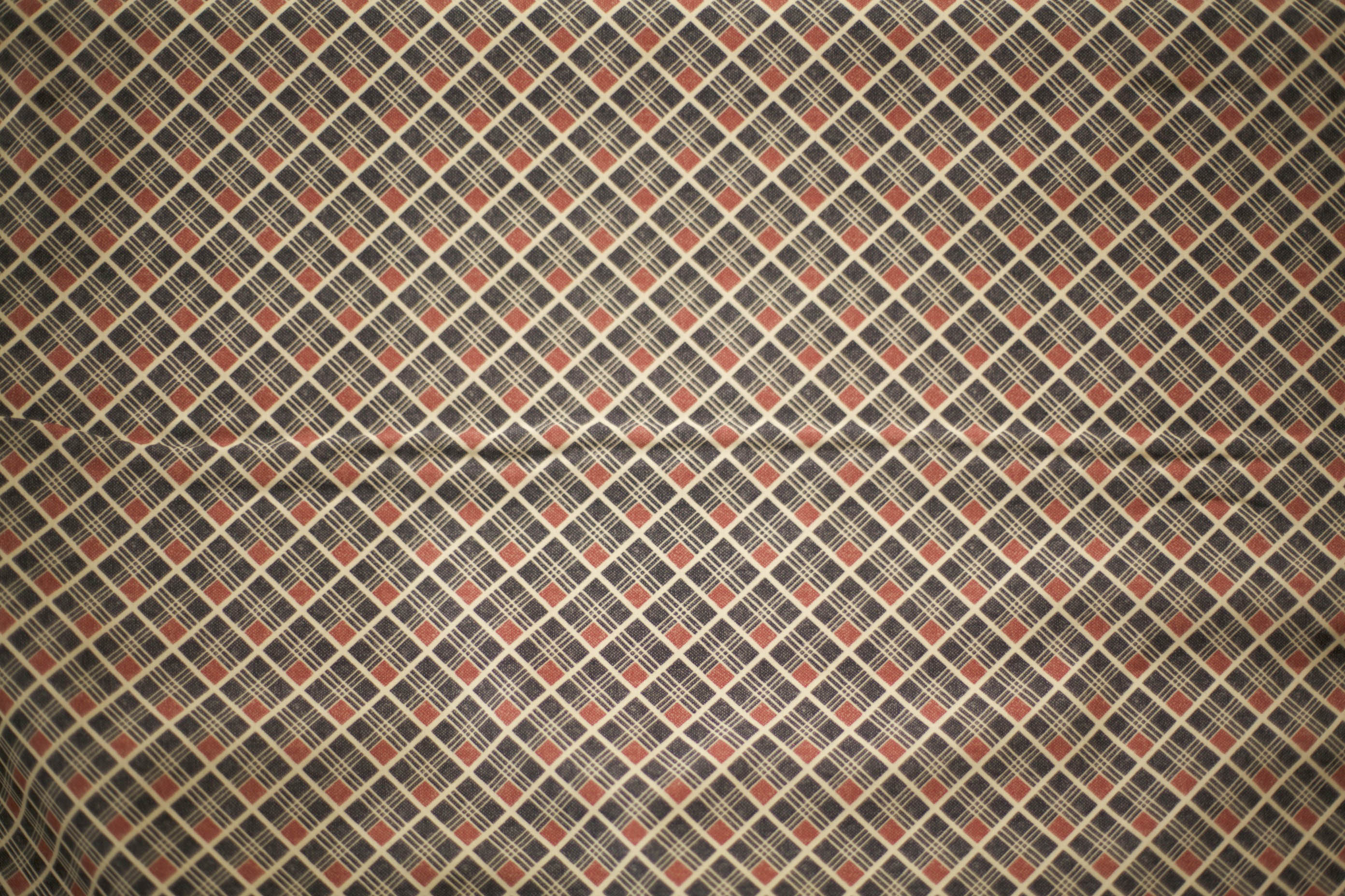 Retro Plaid Fabric