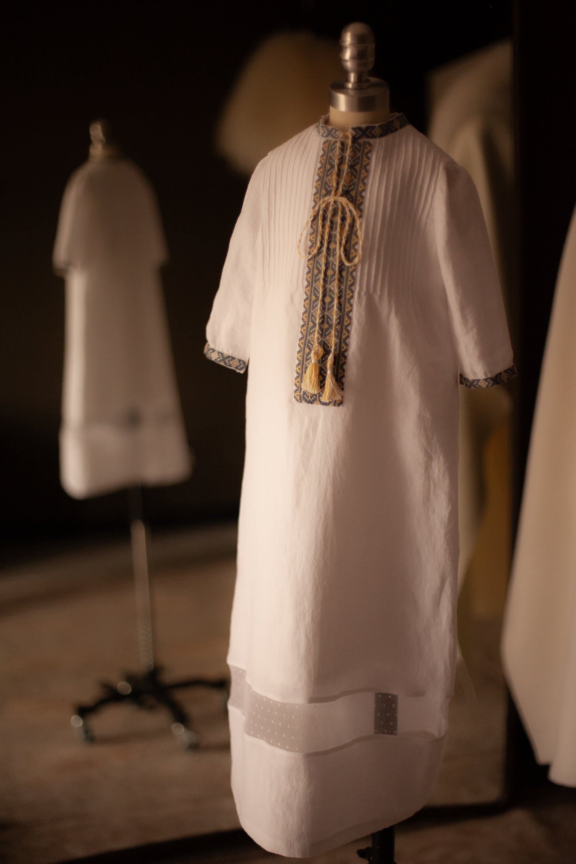 Greek Orthodox christening gown