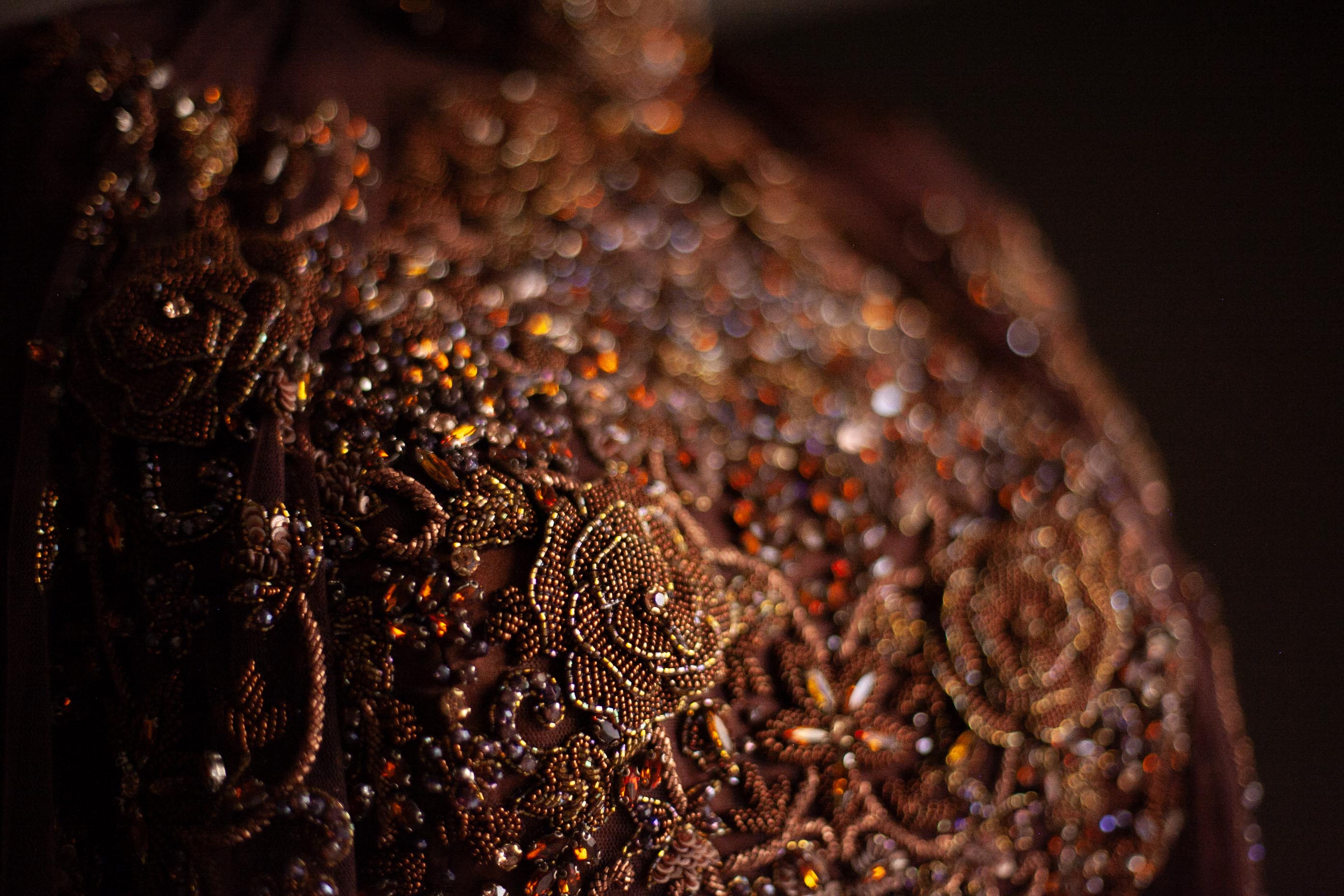 Modest Couture Beaded Gowns