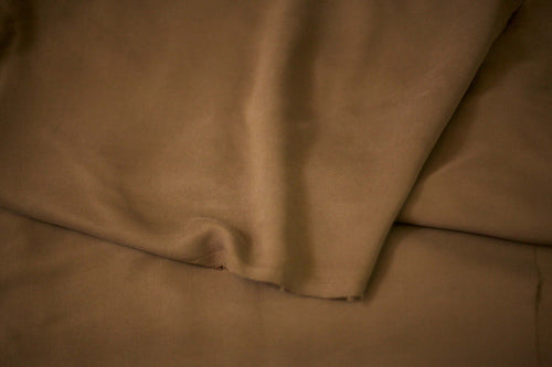 antique brown lyocell fabric