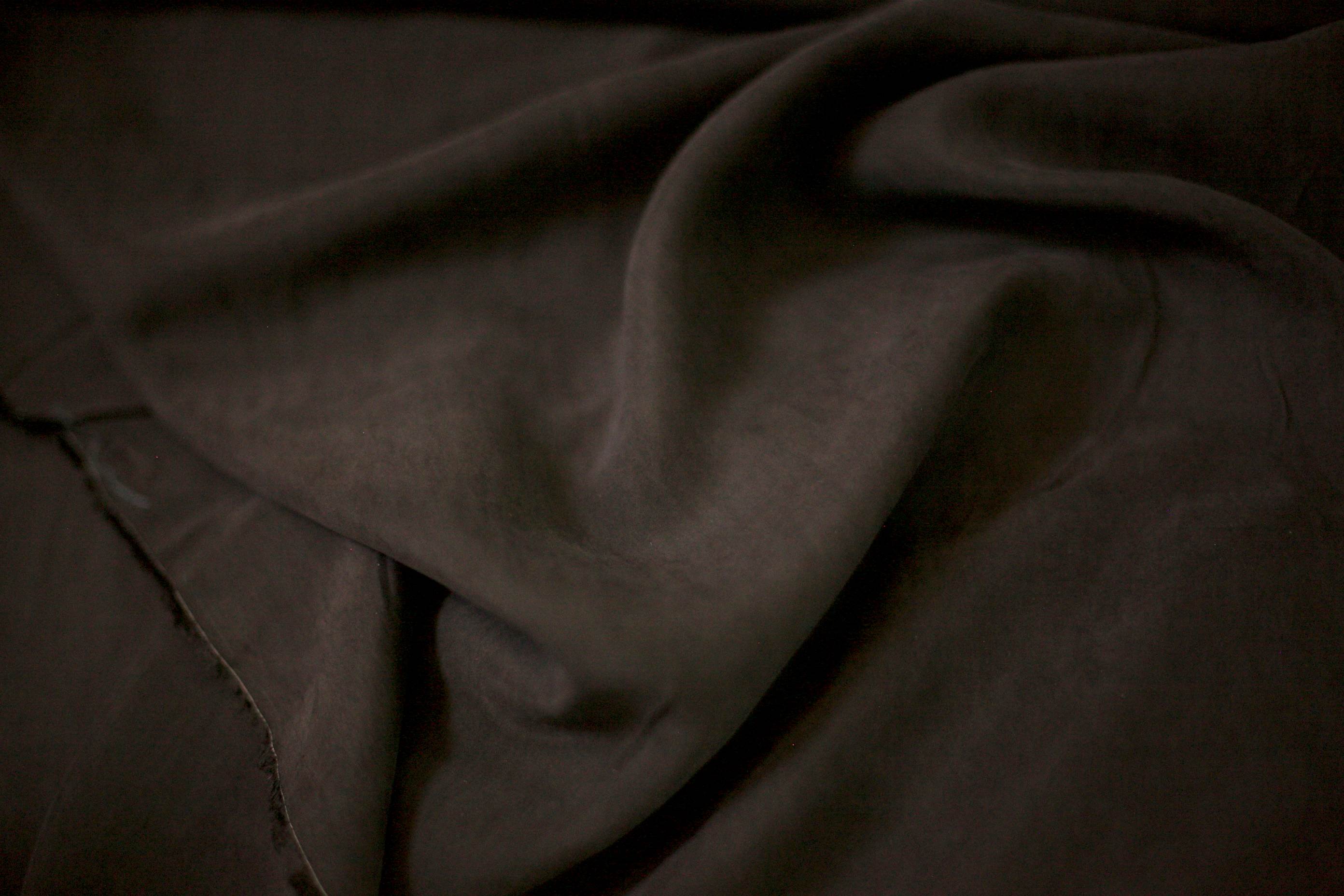black rayon sand wash fabric