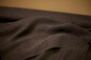 black sand wash cupro fabric