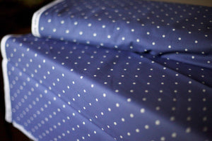 Blue Polka Dot Fabric
