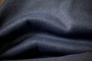 blue cashmere wool fabric