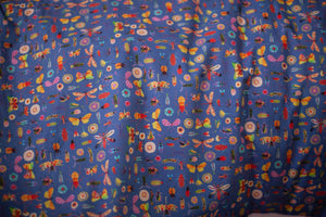 blue jay  Subhashini Narayanan Fabric