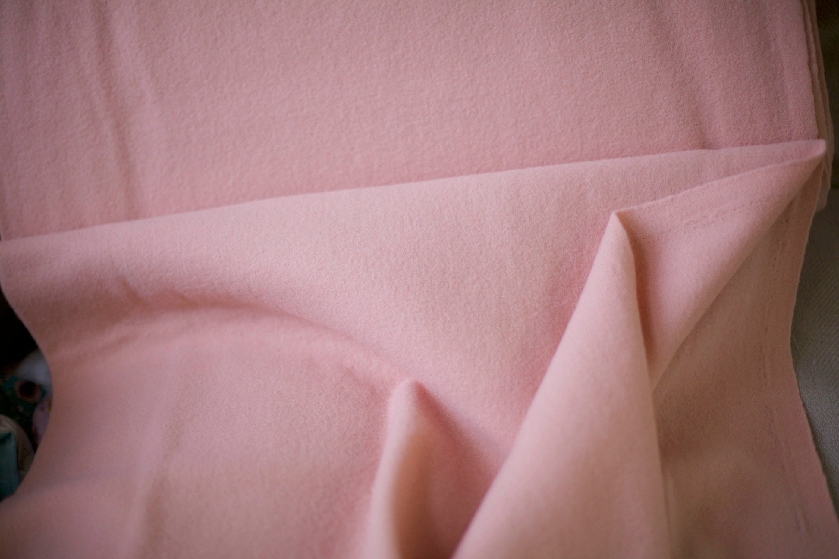 Blush Wool Fabric