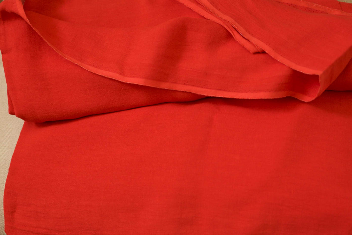 Red Linen Example Bright Red Linen – A N A G R A S S I A