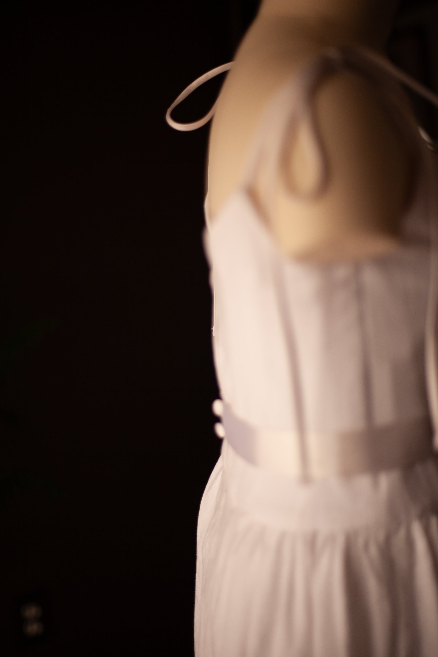 white formal gown teens