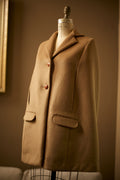 Girls Tan Wool Cape