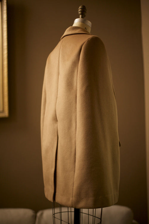 womens camel wool cape