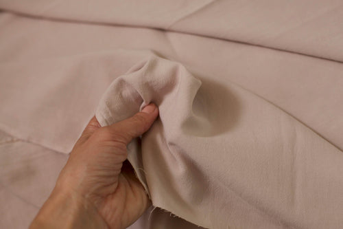 champagne viscose linen