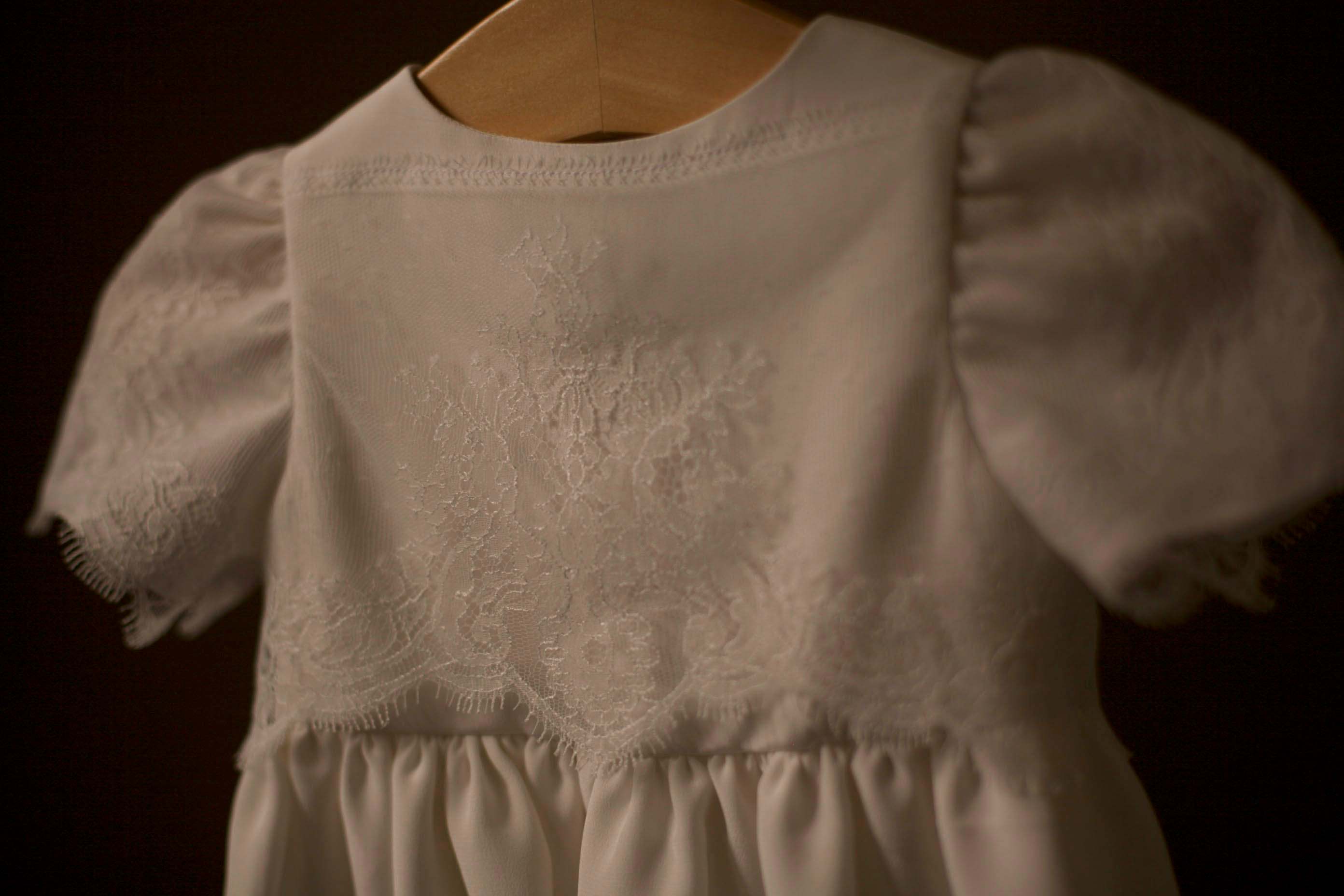 long silk christening gown