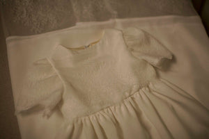 silk christening gown