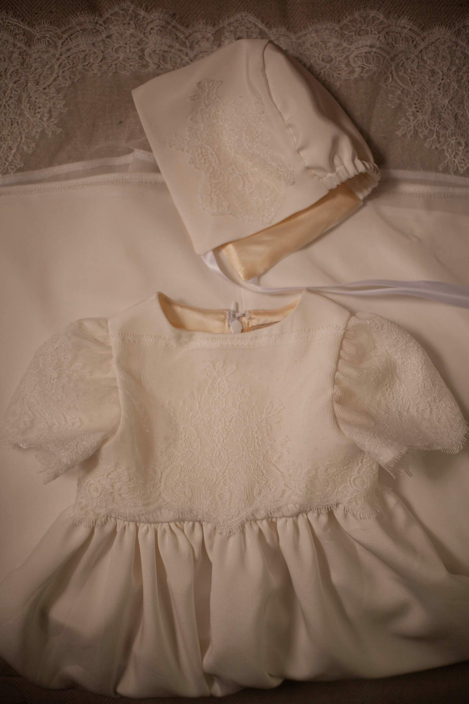 long christening gown silk