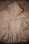 long christening gown silk