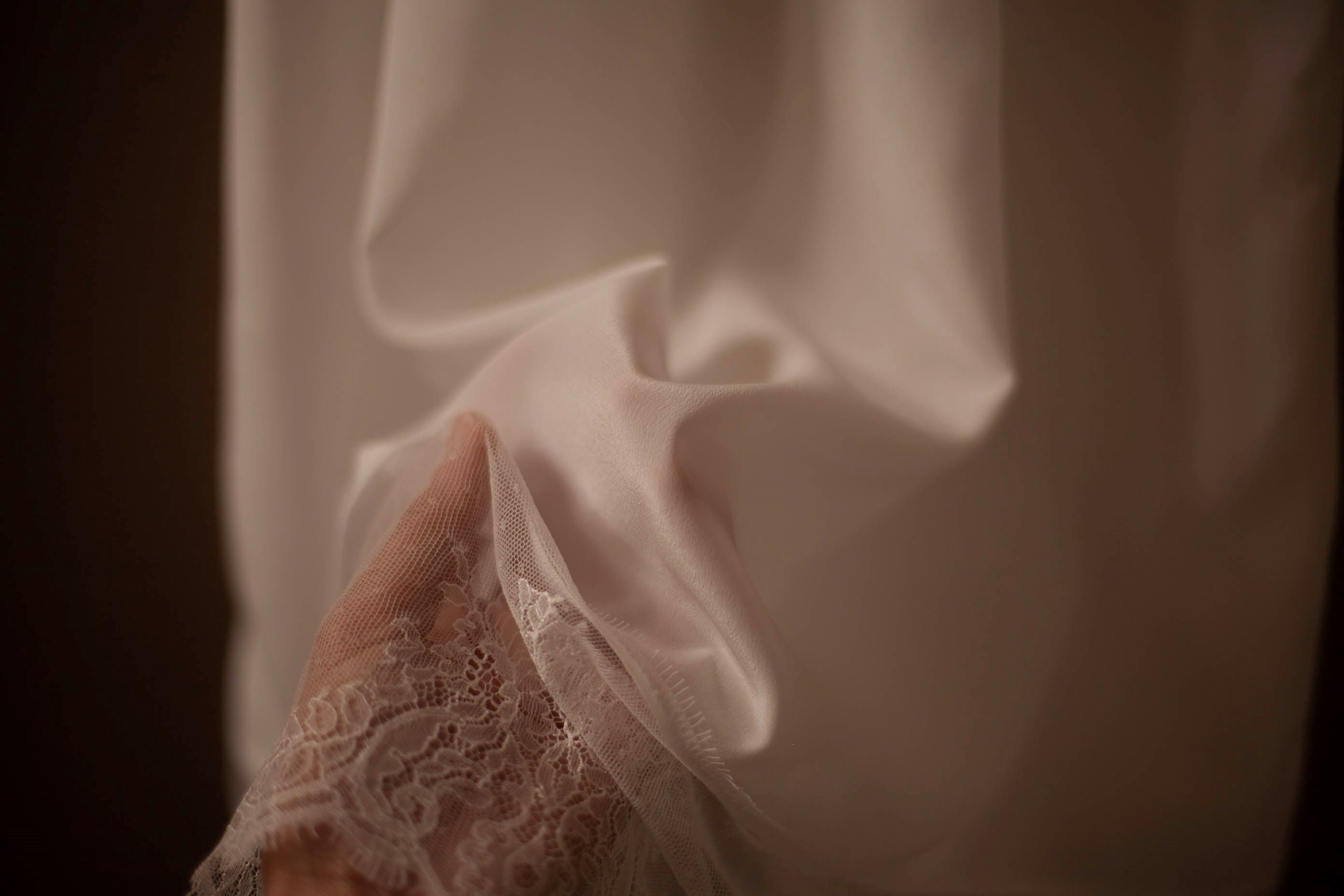 silk baptismal gown