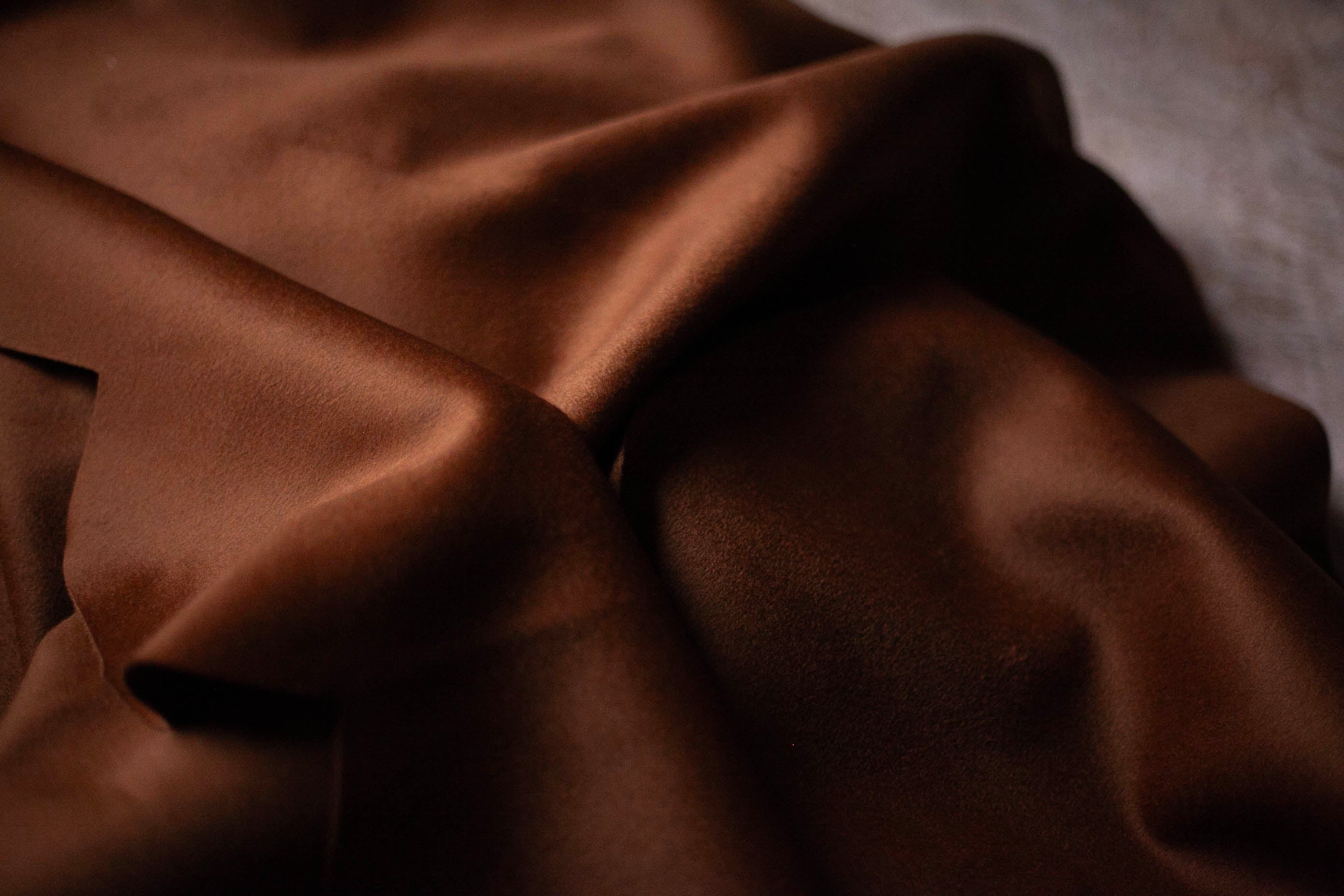 copper wool cashmere fabric