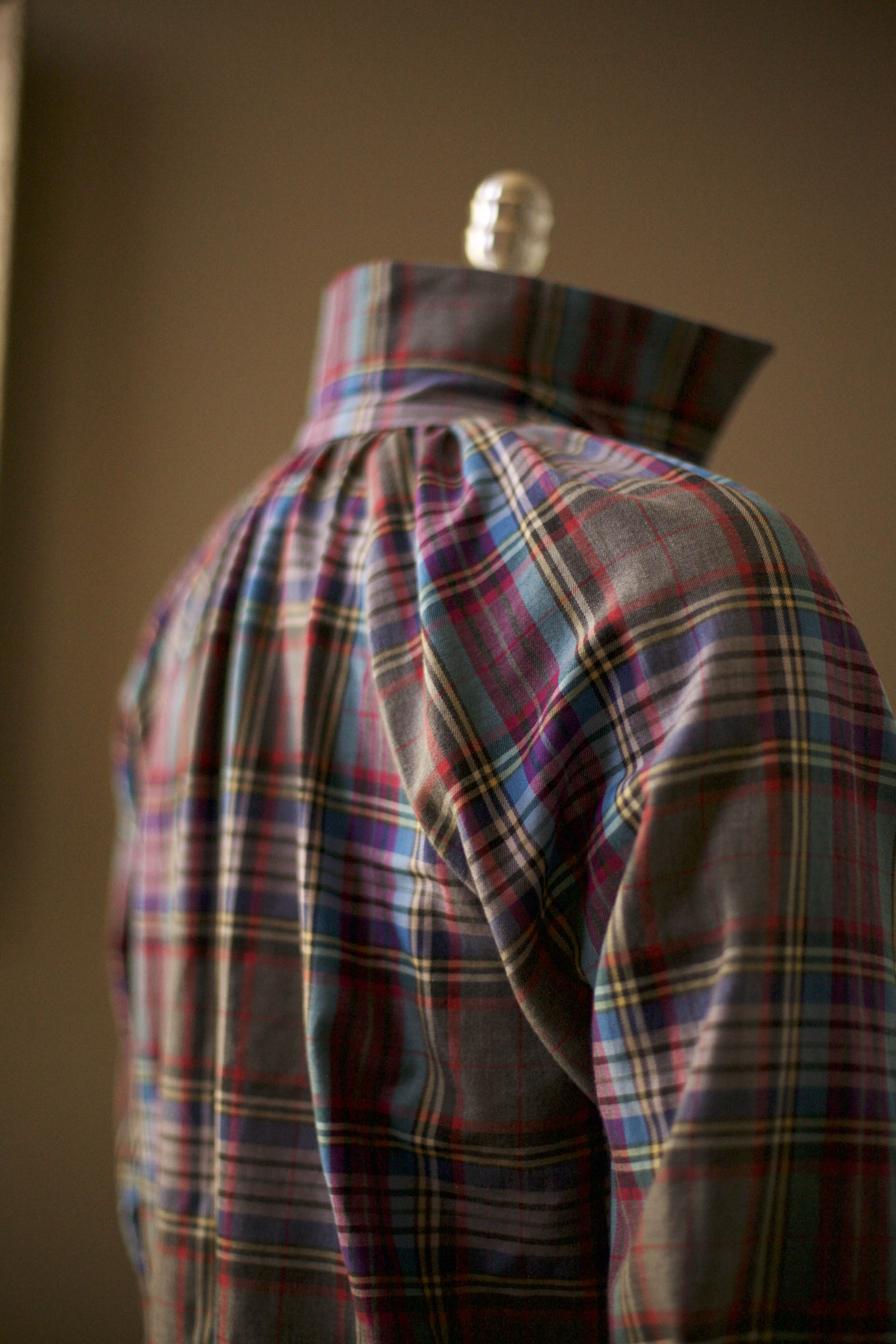 Colorful Women's Plaid Shirt