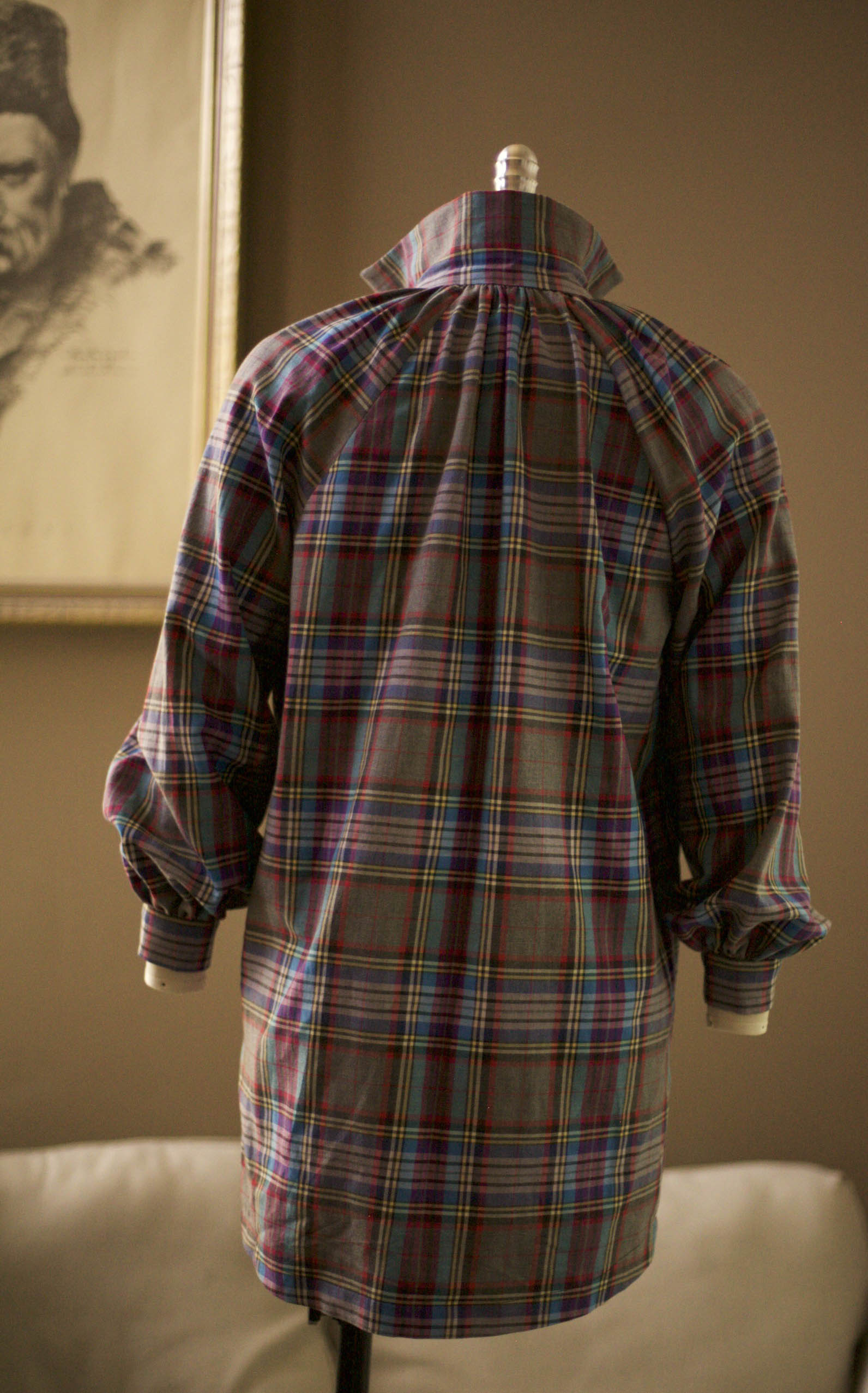 Colorful Women's Plaid Shirt