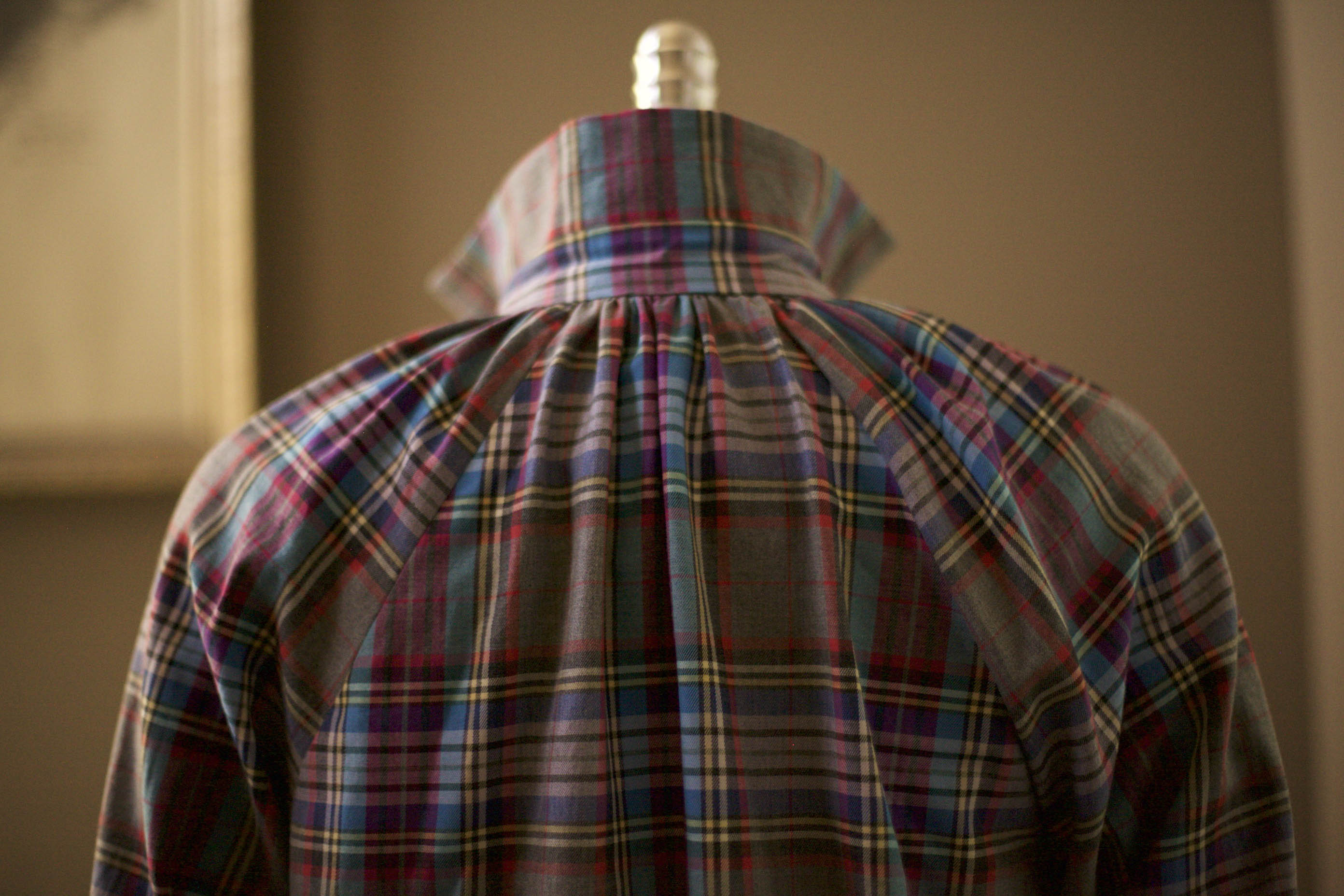 Colorful Women's Plaid Shirt