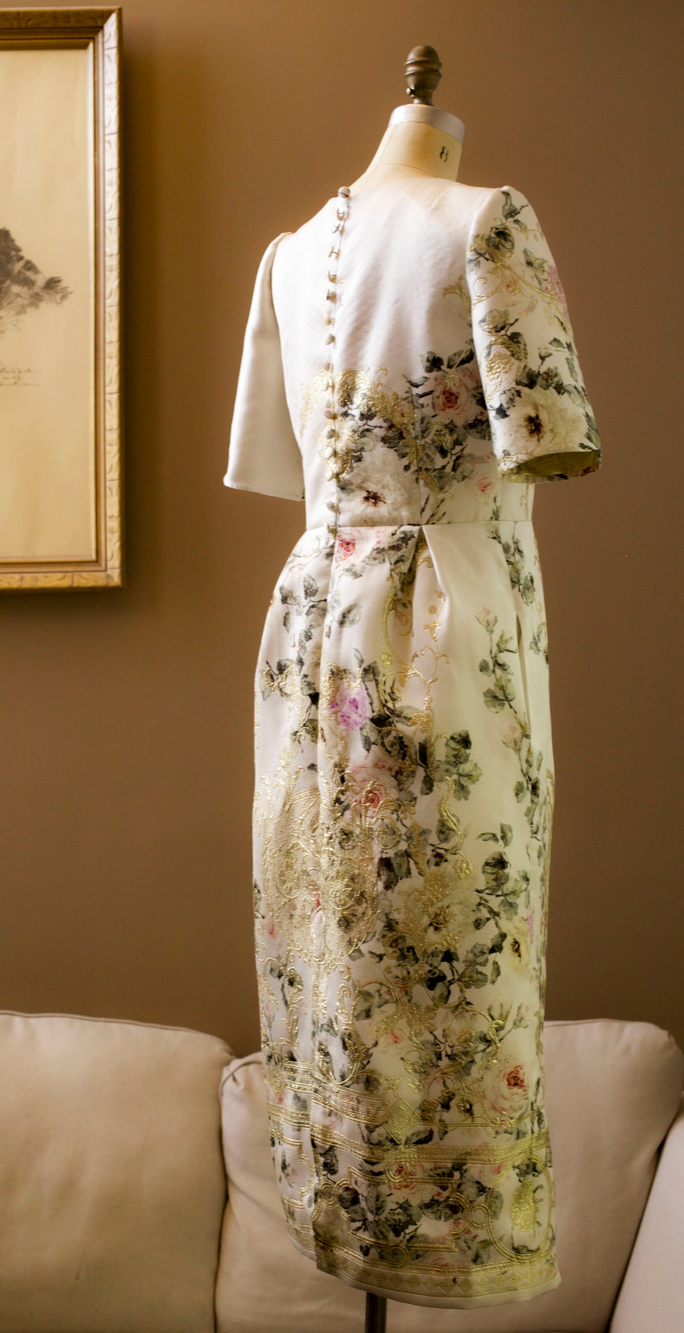 wedding reception dress