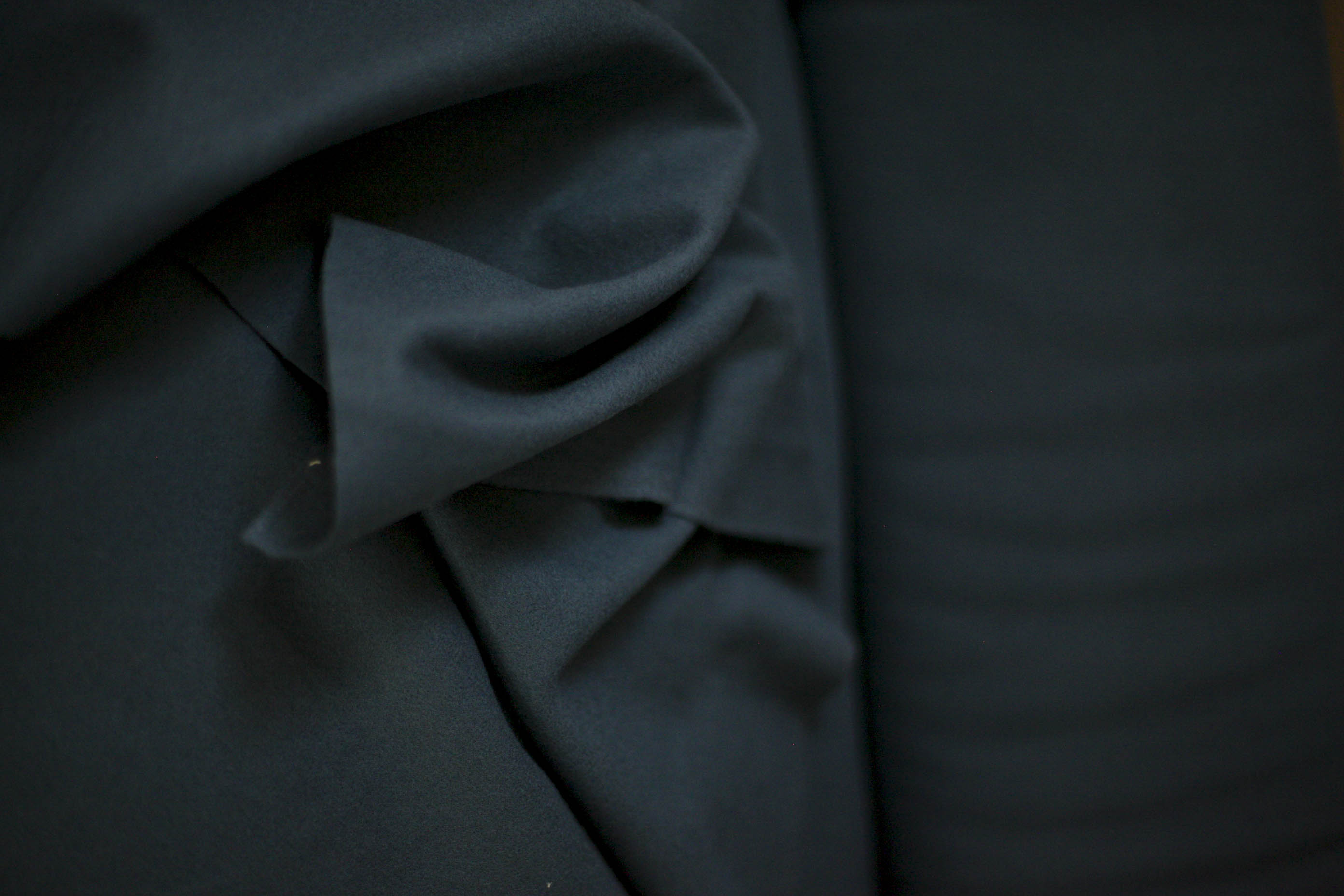 100% wool fabric teal