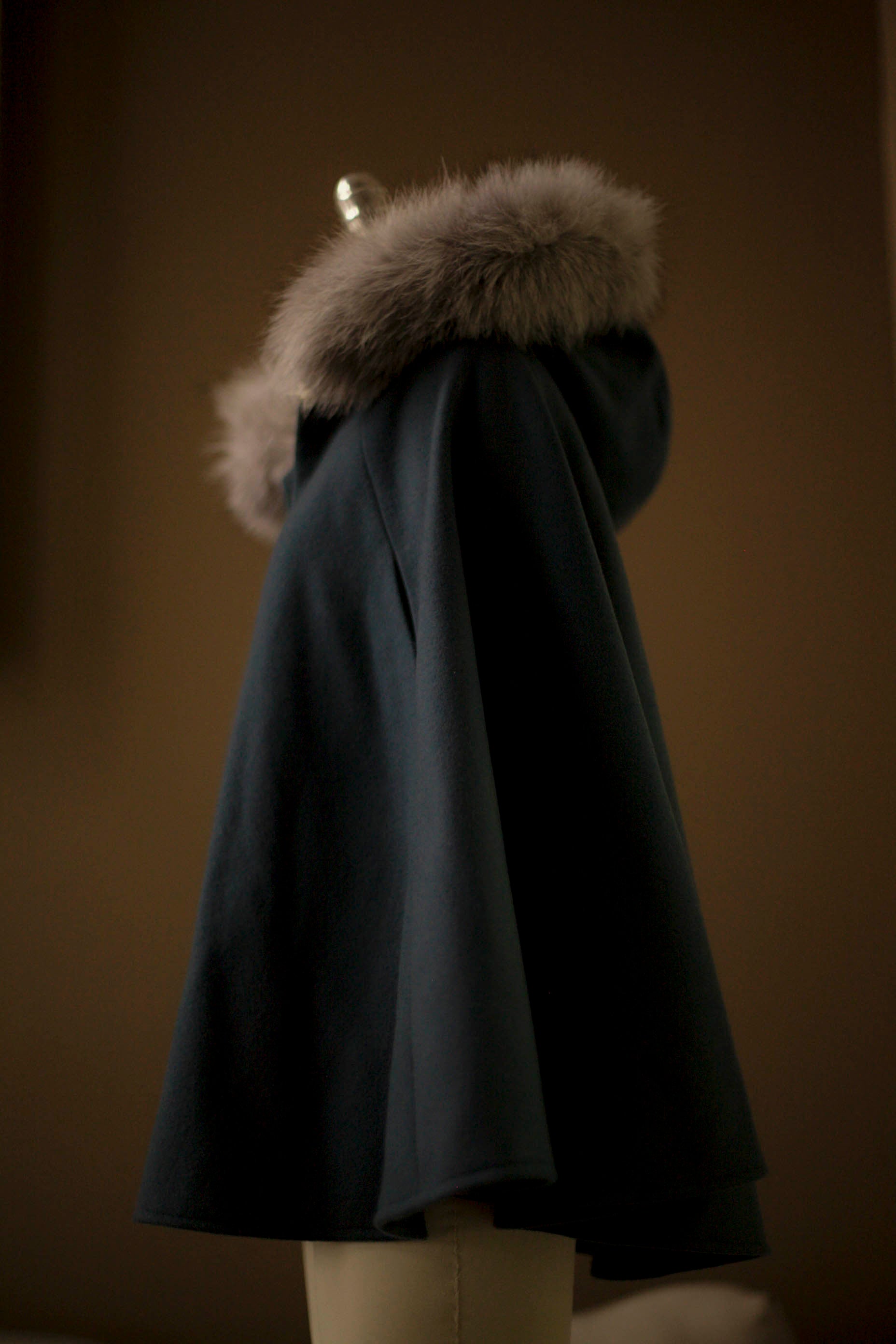 fur cape