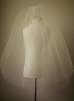 simple first communion veil